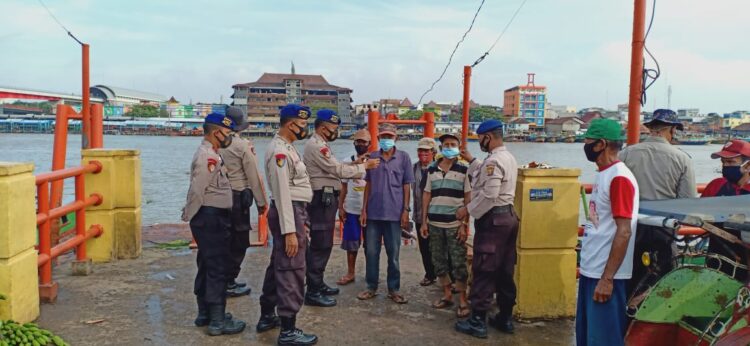 Dit Pol Airud Polda Sumsel Peduli Kamtibmas Musi 2020 Tentang Protokol Kesehatan Covid -19