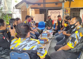 DANDIM 0619 Purwakarta kunjungi sekretariat LSM GMBI Kabupaten Purwakarta
