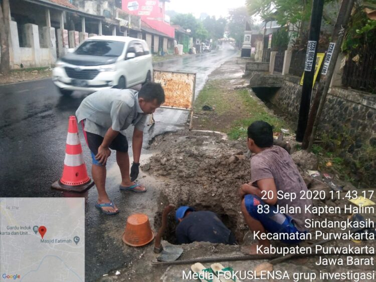 Gerak cepat (Gercep),Setelah Pipa Utama Aliran Air Penghubung Di Gang Barokah Ruksak,Kini Siap Disambungkan Konektikan