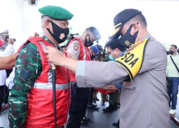 APEL PELEPASAN TIM OPS YUSTITISI DALAM RANGKA PENEGAKAN HUKUM DISIPLIN PROTOKOL KESEHATAN COVID 19