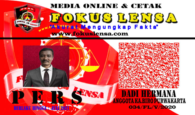 STOP PRESS Anggota Biro Purwakarta Dadi Hermana