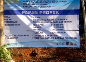DIDUGA MEMONOPOLI PROGRAM PAMSIMAS DI DESA CIKADU KECAMATAN CIBATU, KEJARI PURWAKARTA DIMINTA PANGGIL KETUA SATLAK DAN KKM BANTAR KONDANG