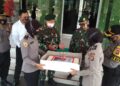 Menjalin Soladaritas Polri Segenap Jajaran Anggota Polres Purwakarta Turut Memeriahkan HUT Ke -75 TNI