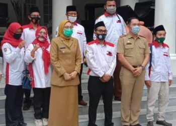 BUPATI PURWAKARTA TERIMA KUNJUNGAN SILATURAHMI JAJARAN PENGURUS DPC ABPEDNAS PURWAKARTA