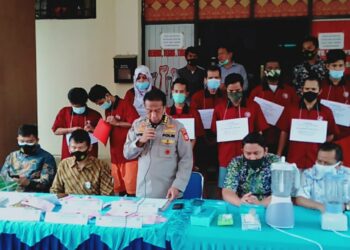 Polda Sumsel Kembali Musnakan Barang Bukti Narkoba