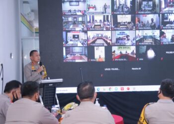 Kapolda Sumsel Launching Aplikasi Mang PDK Medis Dalam Rangka Program SDM Sehat 