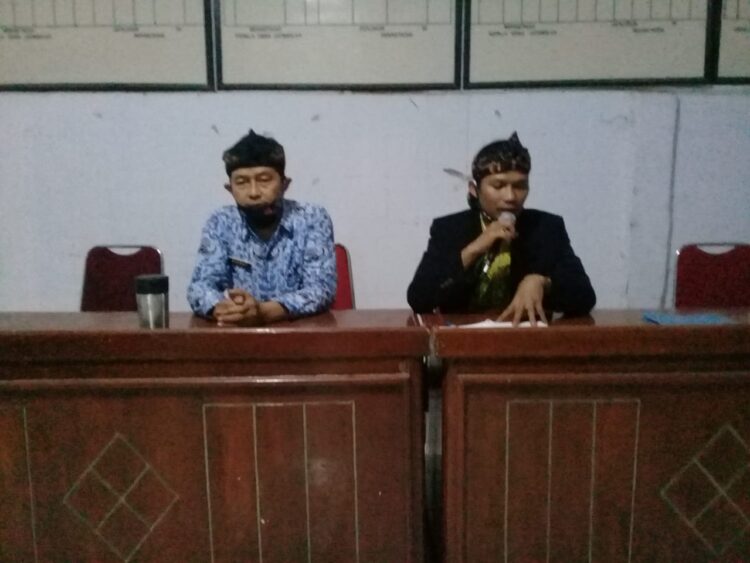 Rapat Minggon Desa Jatimekar Membahas Anggaran DBHP Yang Akan Di Pergunakan Oleh Pelaku UMKM Dengan Inovasi Krektifitas