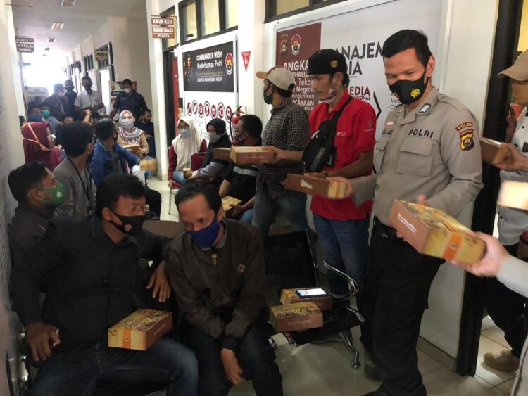 SILAHTURRAHMI KABIDHUMAS POLDA SUMSEL BERSAMA MEDIA CETAK /ELEKTRONIK, ONLINE, TV DAN RADIO