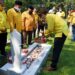 HUT DPD Golkar Yang Ke-56 Kabupaten Purwakarta Lakukan Ziarah ke Makam Pahlawan