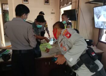 Pengunjung Tahanan Rutan Polsek Pontianak Timur Agar Patuhi SOP Guna Antisipasi Masuknya Barang Larangan