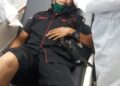 Akibat Dikeroyok Sejumlah Preman Seorang Wartawan Harus Dirawat Di RS Bhayangkara Palembang 