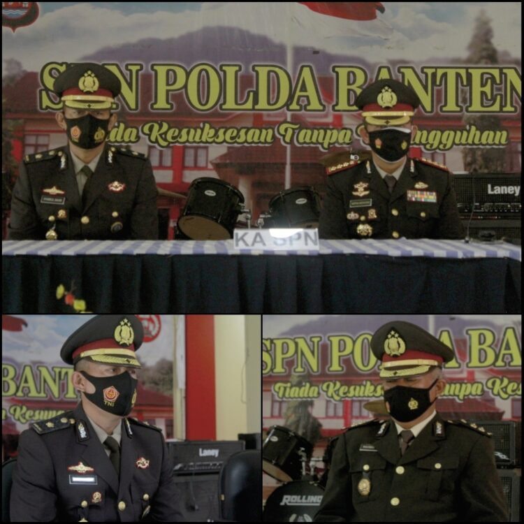 SPN Polda Banten Gelar Upacara Penutupan dan pelantikan Pendidikan Alih Golongan Tahun 2020