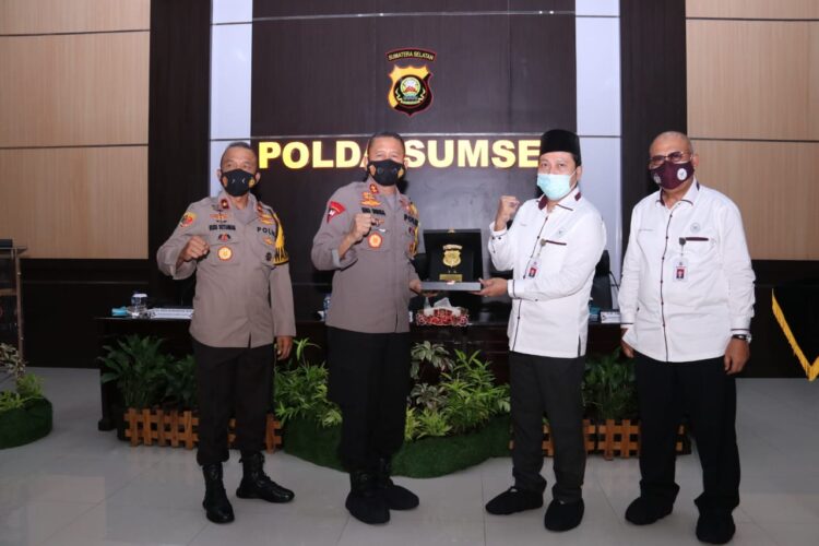 KUNJUNGAN KERJA KOMPOLNAS REPUBLIK INDONESIA KEPOLDA SUMSEL