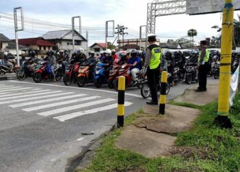 Kapolsek Pontianak Timur Ingatkan Warganya Persiapan Kelengkapan Kendaraan Jelang Ops Zebra
