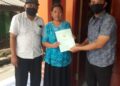 Masyarakat Desa Kramat Gembira Terima Sertifikat dari Program PTSL Tahun 2019