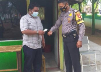 BhabinKamtibmas Kelurahan Saigon Pontianak Timur Sambangi Warganya dan Beri Himbau Masalah Kamtibmas