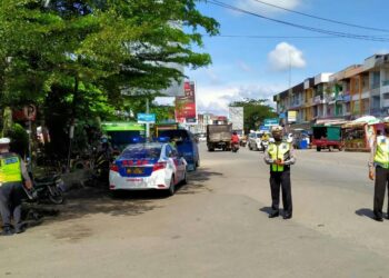 Gabungan Jajaran Sat Lantas Lakukan Ops Zebra Di Wilayah Pontianak Utara