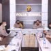 Kapolda Sumsel Menerima Tim Penelitian Efektifitqs Implementasi Sistim Keamanan Objek Vital Nasional