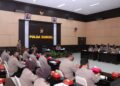 KAPOLDA SUMSEL MENGHADIRI TAKLIMAT AWAL WASRIK ITWASDA POLDA SUMSEL TA 2020
