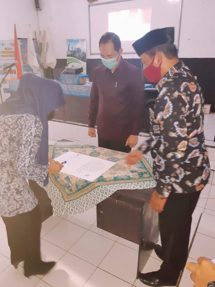 Pejabat Baru Di Desa Kertajaya, Yuyun Latifah SE Resmi Di Lantik