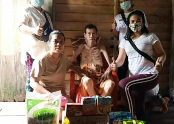 Tim Hati Nurani (HN) : Salurkan Bantuan Sembako Kepada Warga Kurang Mampu