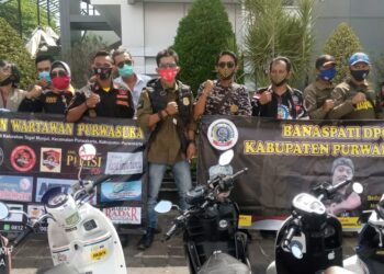 SINERGISITAS PERSATUAN WARTAWAN PURWAKARTA ( PWP ) BERSAMA ORMAS BANASPATI DPC PURWAKARTA DIMASA PANDEMI