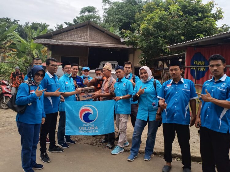 Ringankan Beban Warga, DPW Gelora Banten Gelar Baksos