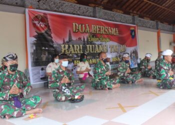 Peringati Hari Juang TNI AD, Kodam XII/Tpr Gelar Do’a Bersama