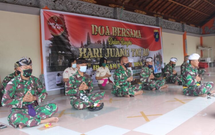 Peringati Hari Juang TNI AD, Kodam XII/Tpr Gelar Do’a Bersama