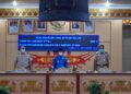 Bupati Lampung Utara Hadiri Acara Pencanangan Pembangunan Zona Integritas