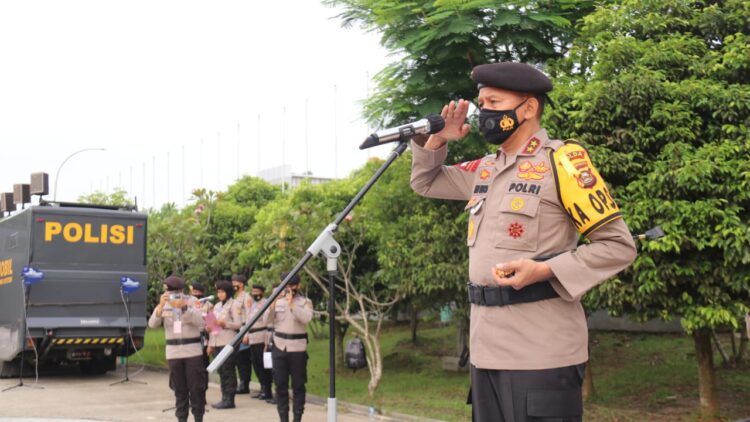 KAPOLDA MEMBUKA PELATIHAN PENINGKATAN KEMAMPUAN SAR DIT SAMAPTA POLDA SUMSEL