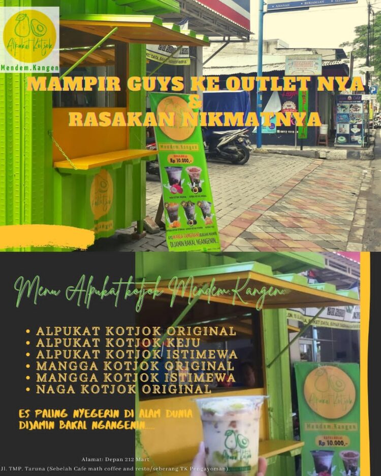 Ga Cuma Rasa Alpukat Tapi Banyak Rasa Buah Segar Di Mendem Kangen