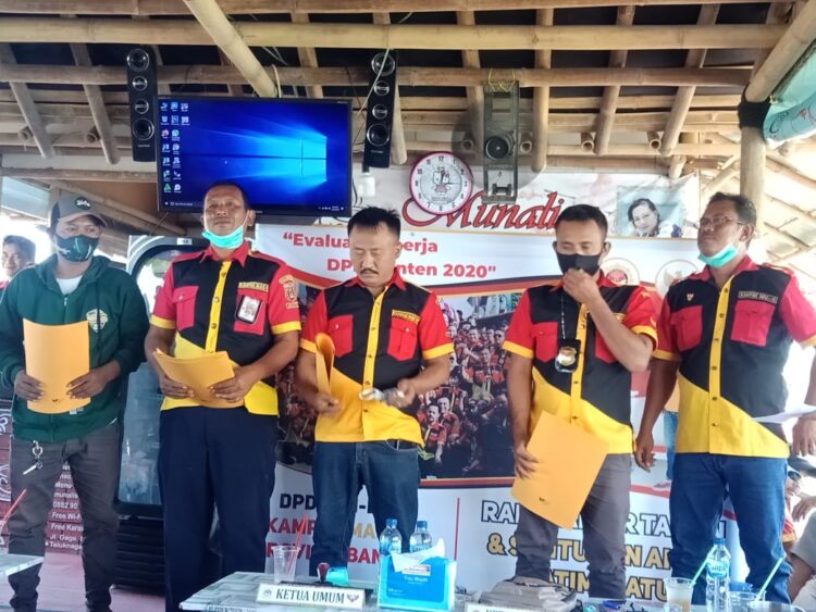 DPD Banten LSM LBH Kampak Mas RI Gelar Rapat Evaluasi Kerja 2020