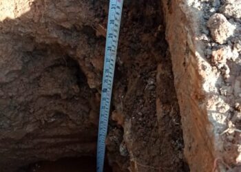 Galian Kabel FO Abaikan Keselamatan Pengguna Jalan