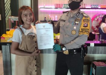 Hindari Klaster Baru Covid Kapolsek Pontianak Timur Larang Warganya Berkerumun