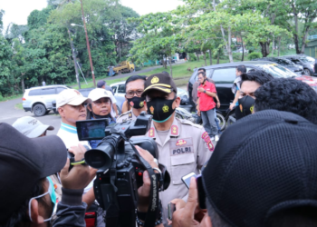 SILAHTURAHMI KABID HUMAS POLDA SUMATERA SELATAN BERSAMA AWAK MEDIA MITRA POLDA SUMSEL