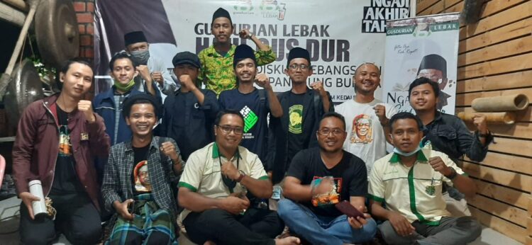 PERINGATI HAUL GUS DUR Ke11, GUSDURIAN Lebak Gelar Diskusi Kebangsaan & Panggung Budaya