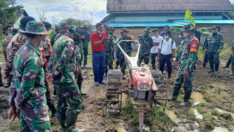 Dukung Ketahanan Pangan Wilayah, Kodim Sambas Gelar Penyuluhan Pertanian