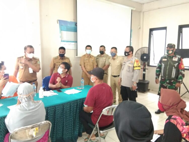 Sekda dan Dinsos Lakukan Monitoring BST Di 8 Kelurahan Wilayah Kecamatan Larangan