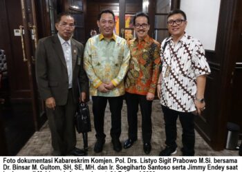 Ketua Bidang OKK DPP SPRI Soegiharto Dukung Presiden Tunjuk Komjen Listyo Calon Tunggal Kapolri