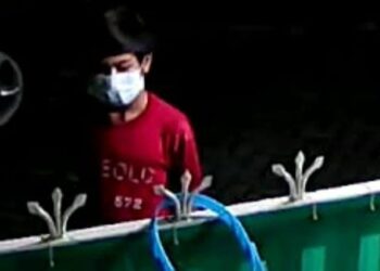 Pelaku Pencurian Ikan Cupang Di Sukasari Tangerang Terekam CCTV