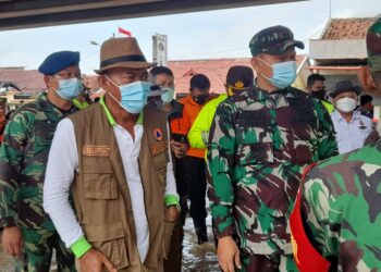 Subang Di Kepung Bencana, Bupati Serta Dandim Dan Kapolres Subang Pantau Lokasi