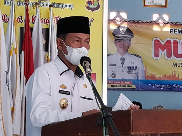 Bupati Dorong Pembangunan Lampura Libatkan Partisipasi Masyarakat