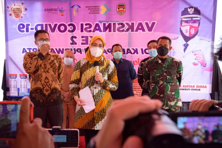 Forkopimda Purwakarta Jalani Vaksinasi Covid-19 Dosis Kedua