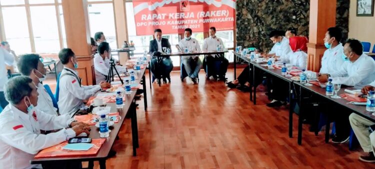 Raker DPC PROJO Purwakarta Tahun 2021 Dilakasankan Di Istora Jatiluhur Purwakarta