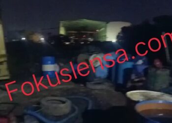 Gudang Penimbun BBM Tak Berizin, Beredar di Kawidaran Cikupa Tangerang