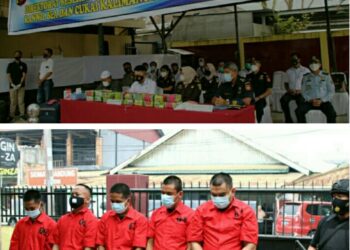 20,141 Kilogram Narkoba Jenis Sabu Dimusnahkan Dan Ditetapkan 5 Orang Tersangka Oleh Polda Kalimantan Barat