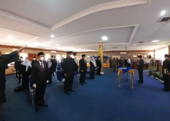 Sekda Lampura Lantik Pejabat Fungsional PPUPD