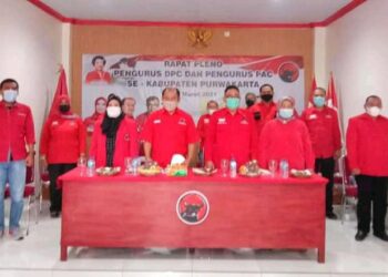 PDI-P Kabupaten Purwakarta Gelar Evaluasi Kinerja Anggota DPRD Fraksi PDI-P