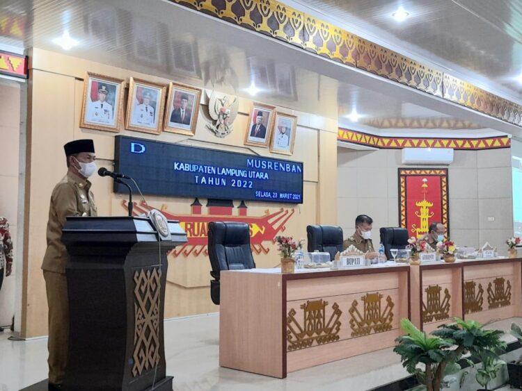 Lampura: Musrenbang Rencana Kerja Pemerintah Daerah 2022